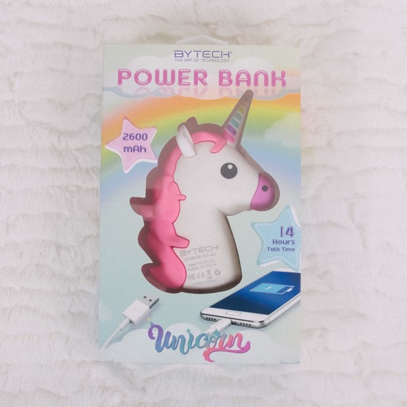 ♡ Bytech Unicorn Power Bank Charger ♡ - Picture 2 of 5